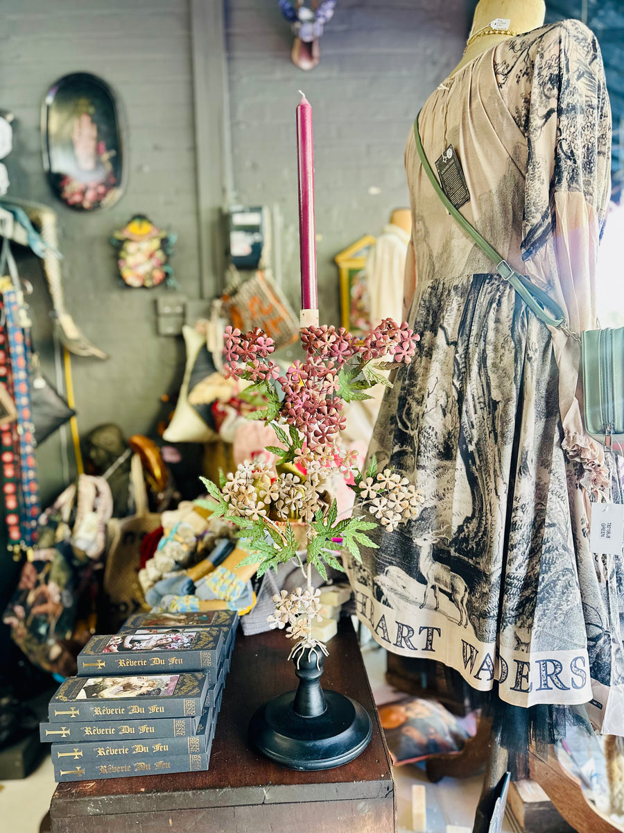 Hydrangea Candle Holder - Twitchers Emporium Store