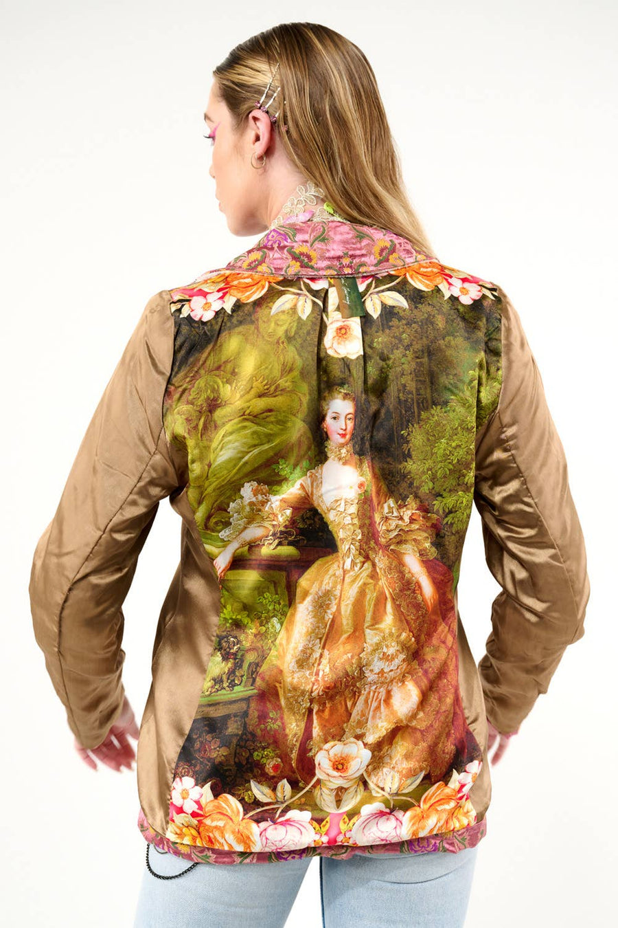 Renaissance Silk Jacquard Blazer