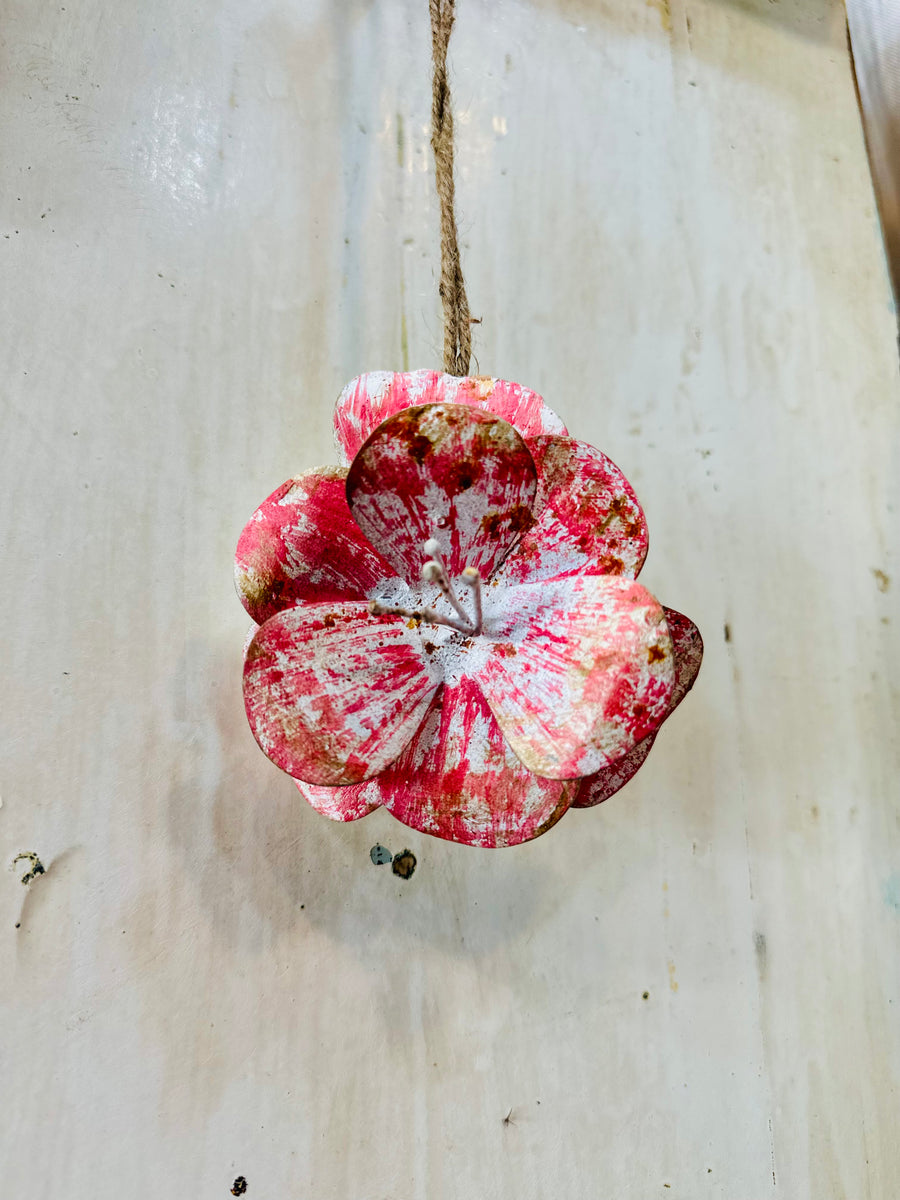 Tin Flower Dangles - Twitchers Emporium Store