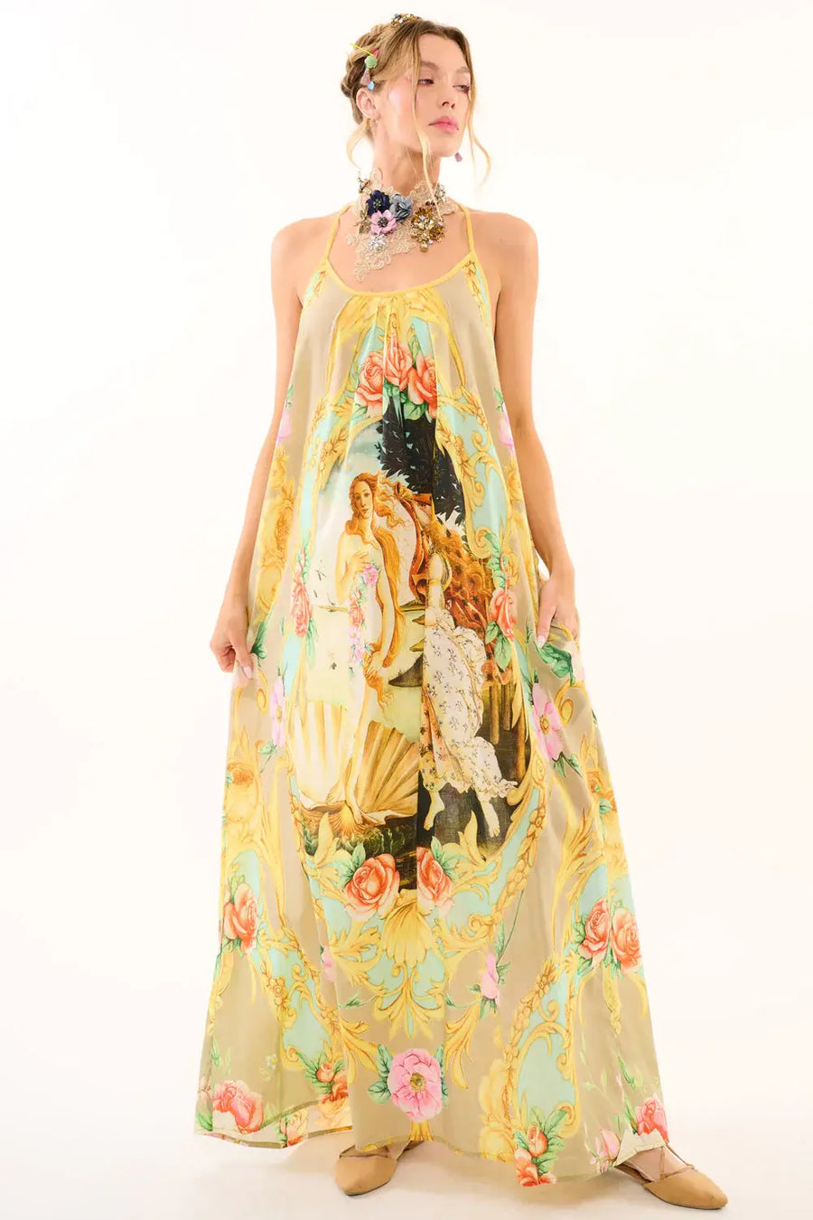 Birth of Venus Maxi Dress