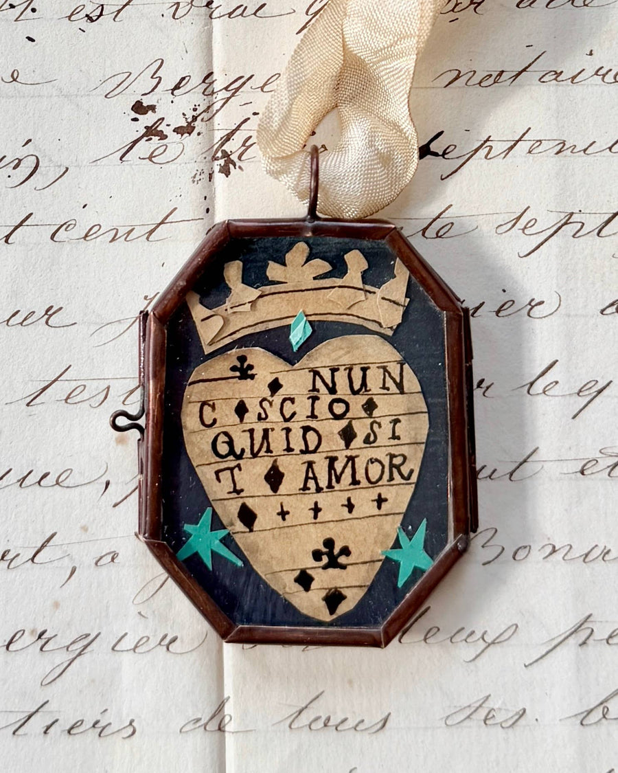 Nunc Scio I. ~ Art Locket - Twitchers Emporium Store