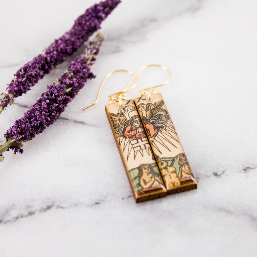 Tarot Earrings- Judgement