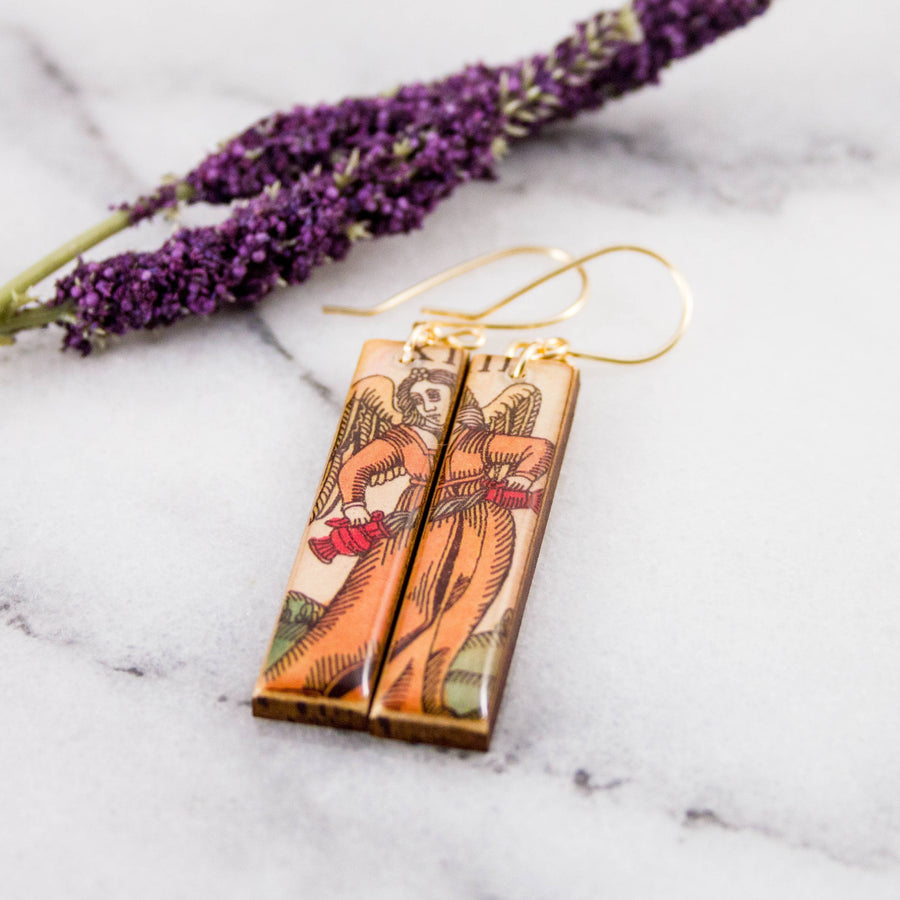 Tarot Earrings- Temperance