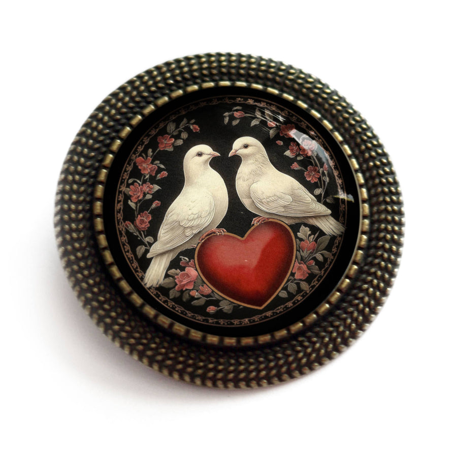 Love Birds Brooch