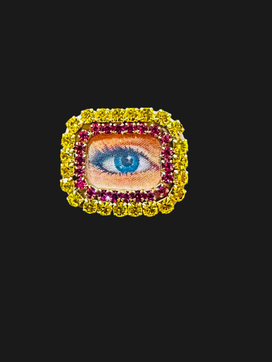 Apple of My Eye Brooch - Twitchers Emporium Store