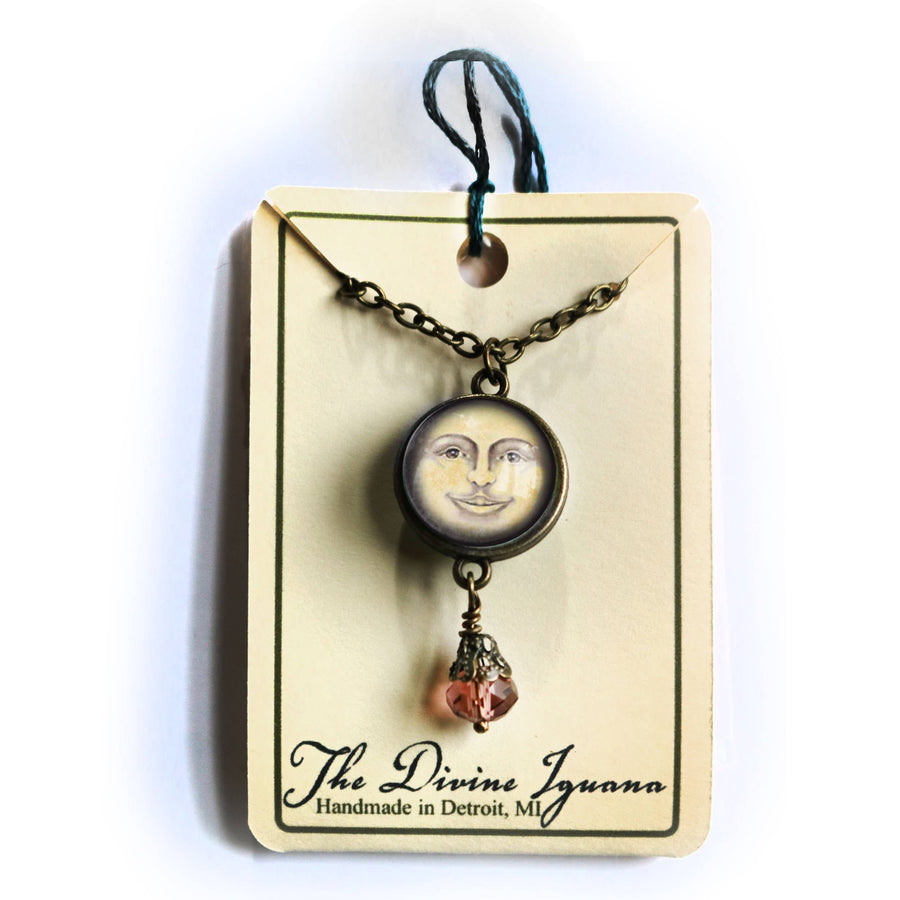 Man in the Moon Necklace