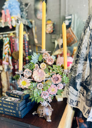Bouquet Candle Holder - Twitchers Emporium Store