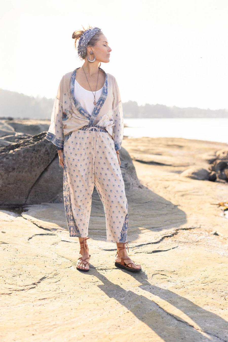 Head In The Clouds Linen Pants