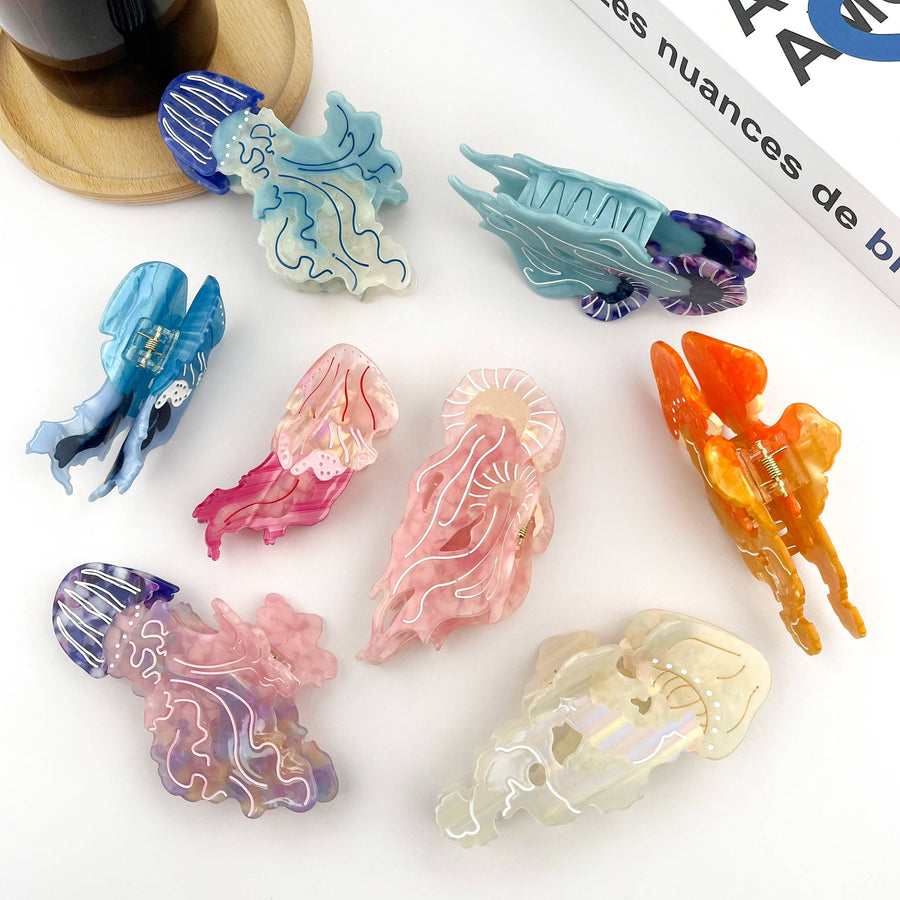 Jellyfish Claw Clip - Twitchers Emporium Store