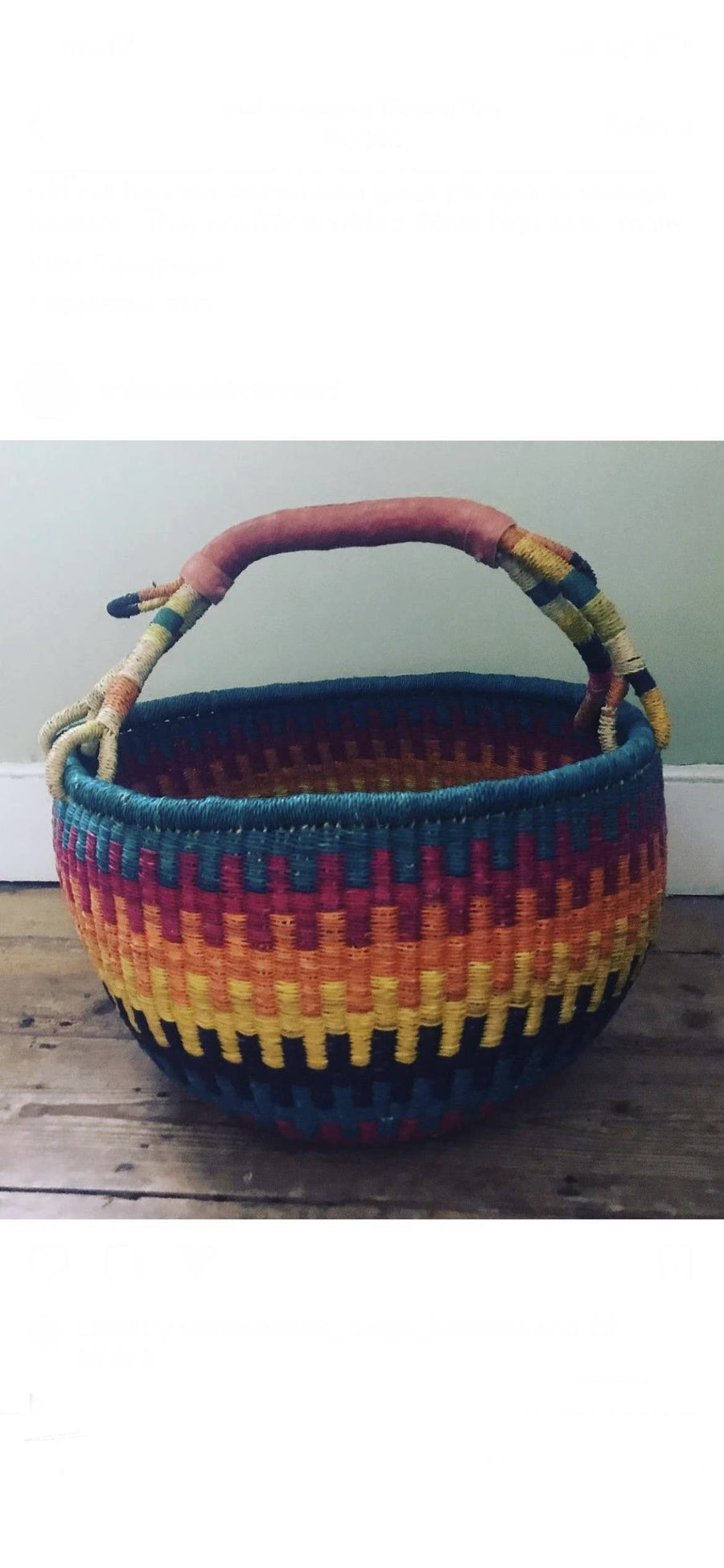 Round basket