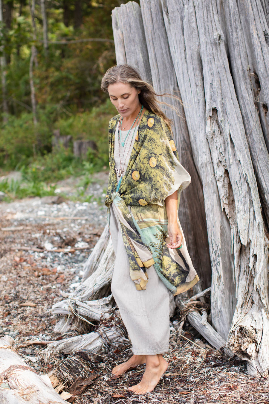 Tree of Life Kaftan Kimono