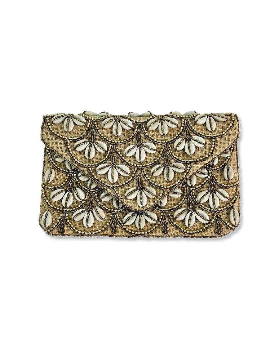 Cowrie Shell Clutch