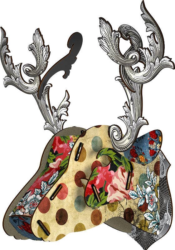 Eco Deer Head (medium)