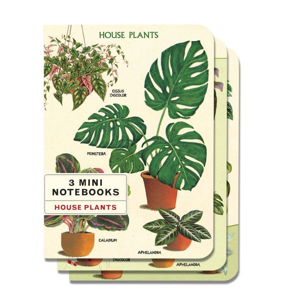 House Plants Notebook Set