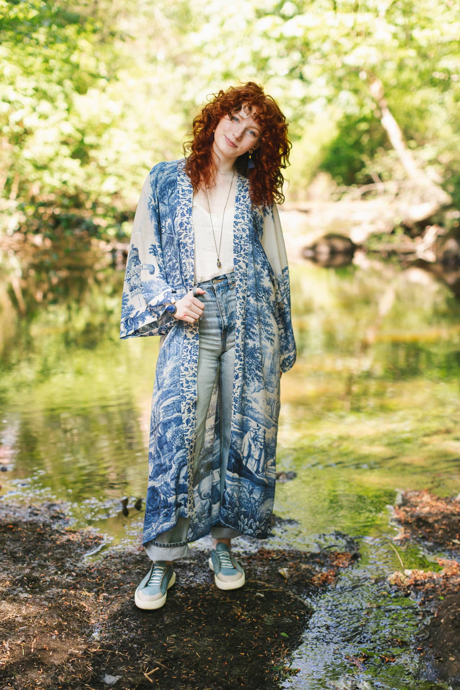 Let The Light In Kimono w/ Delft