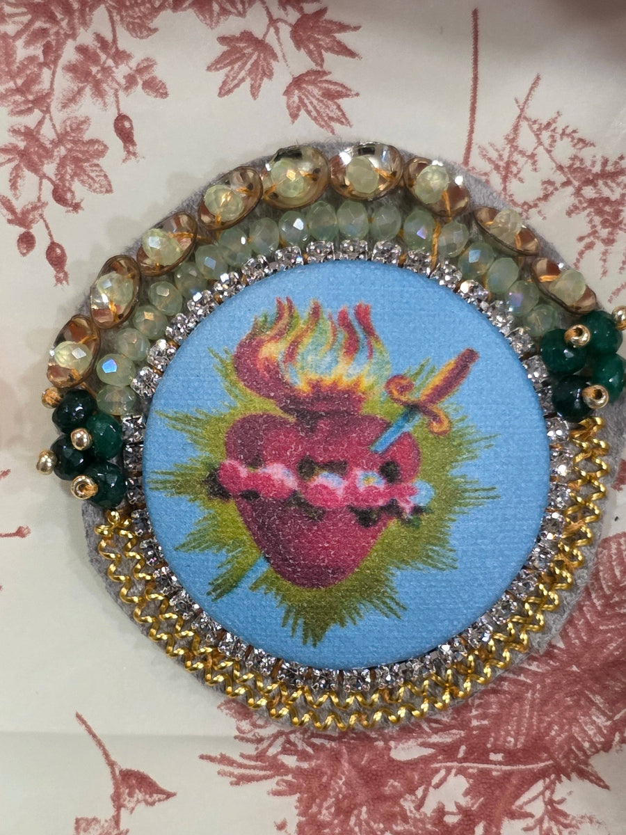 SACRED HEART POP - Blue