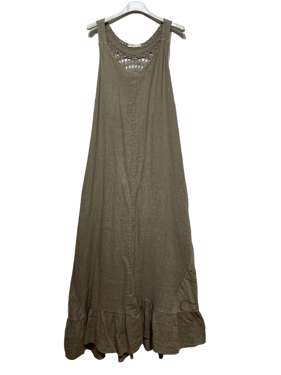 LINEN LONG DRESS