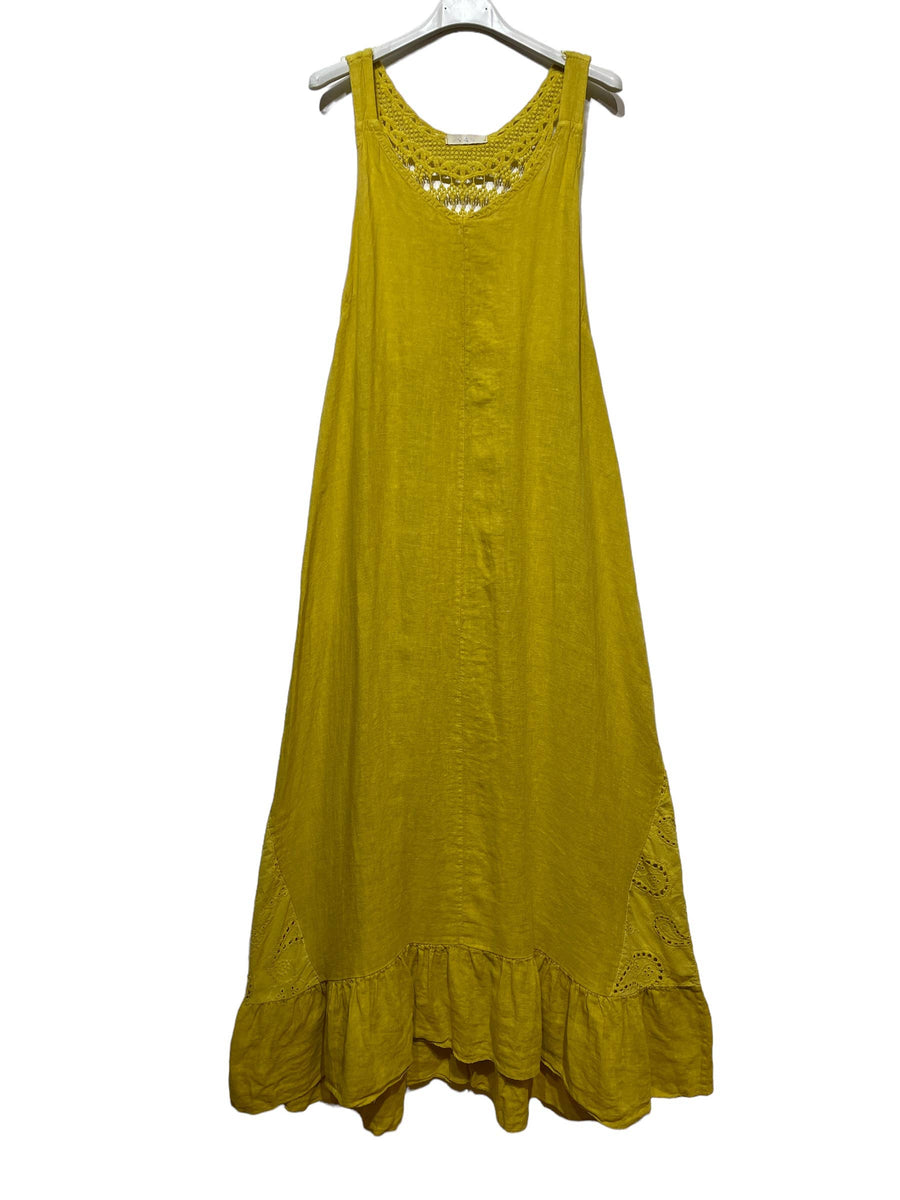 LINEN LONG DRESS