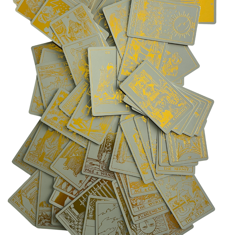 Sage Edition Tarot Deck | Classic Tarot Design - Twitchers Emporium Store