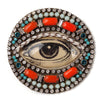 Bejewelled Color Pop Eye Pin - Twitchers Emporium Store