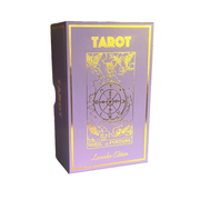 Lavender & Gold Tarot & Guide | Classic Tarot Design - Twitchers Emporium Store