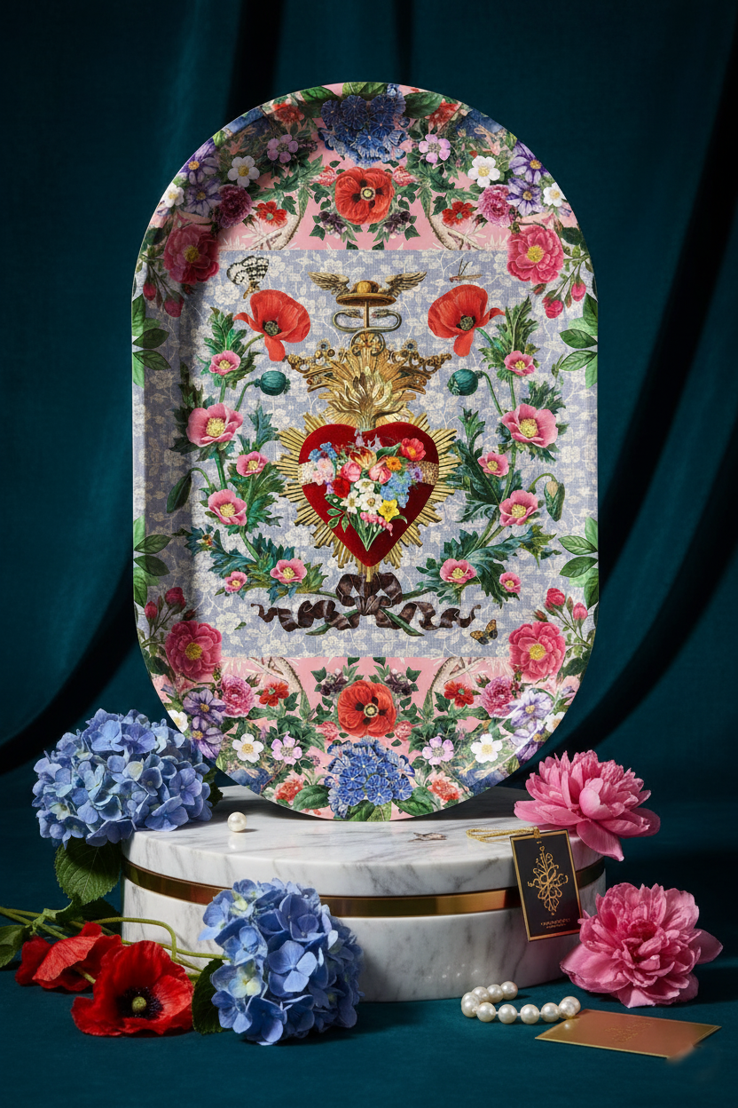 Ex-voto Oval Tray - Mouchkine - Twitchers Emporium Store