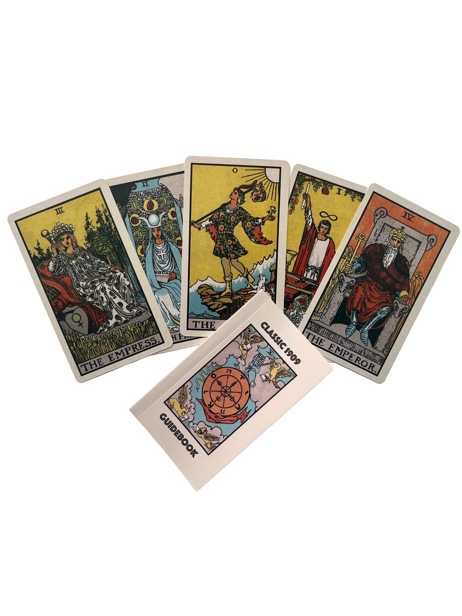 Classic 1909 Tarot Deck & Guide