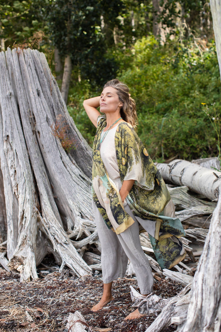 Tree of Life Kaftan Kimono