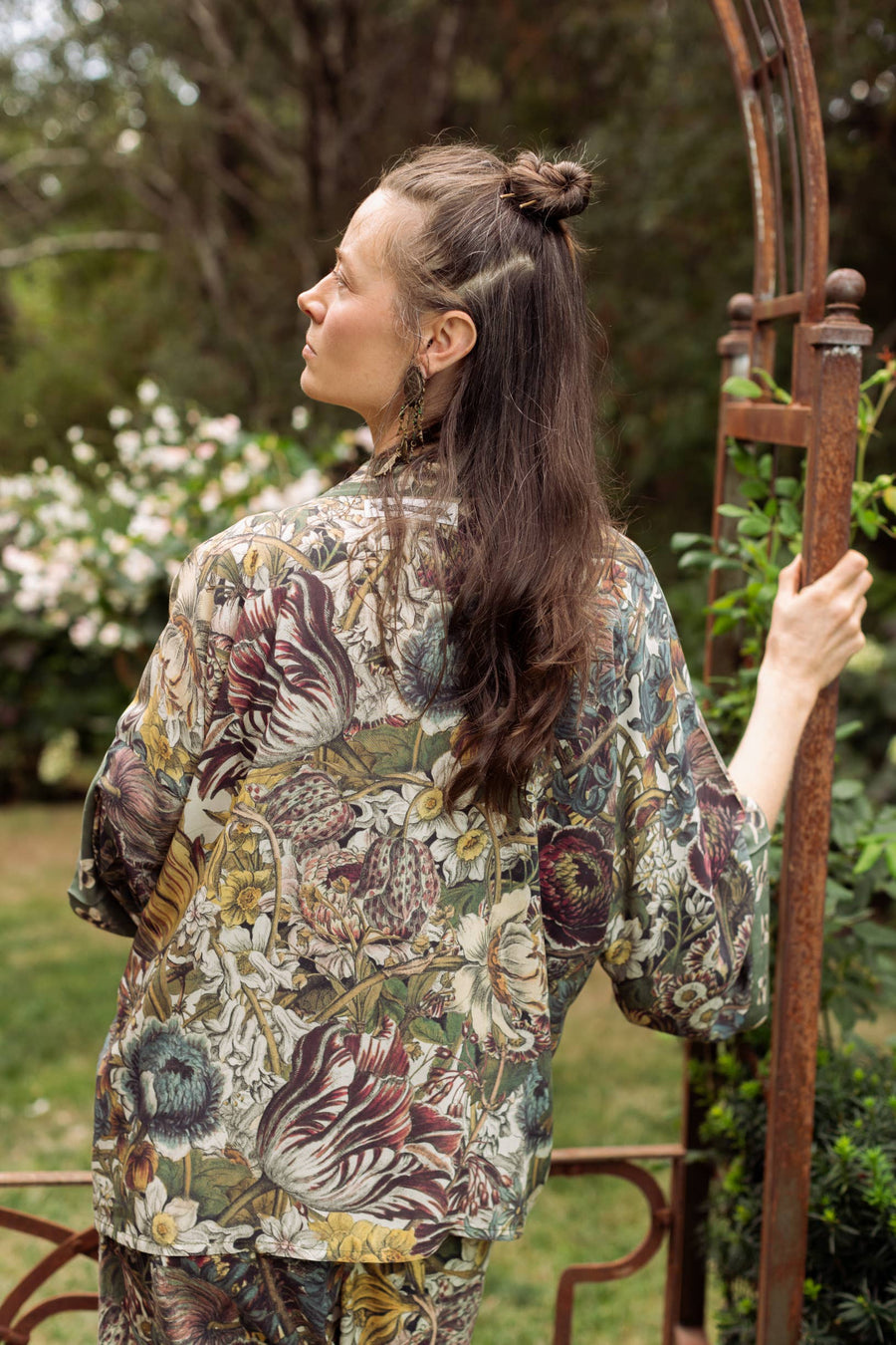 Love Grows Wild Cropped Kimono - Twitchers Emporium Store