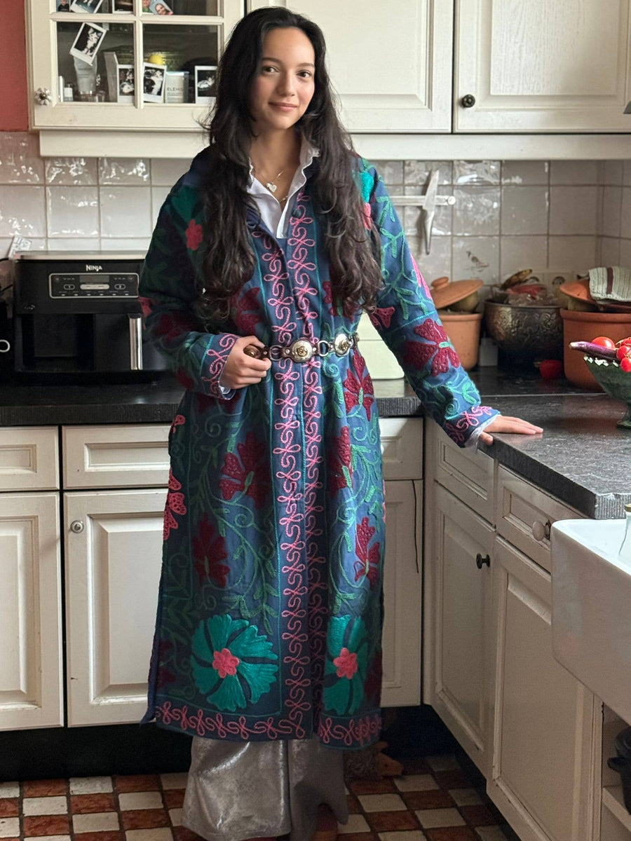 Long Suzani Embroidery jacket