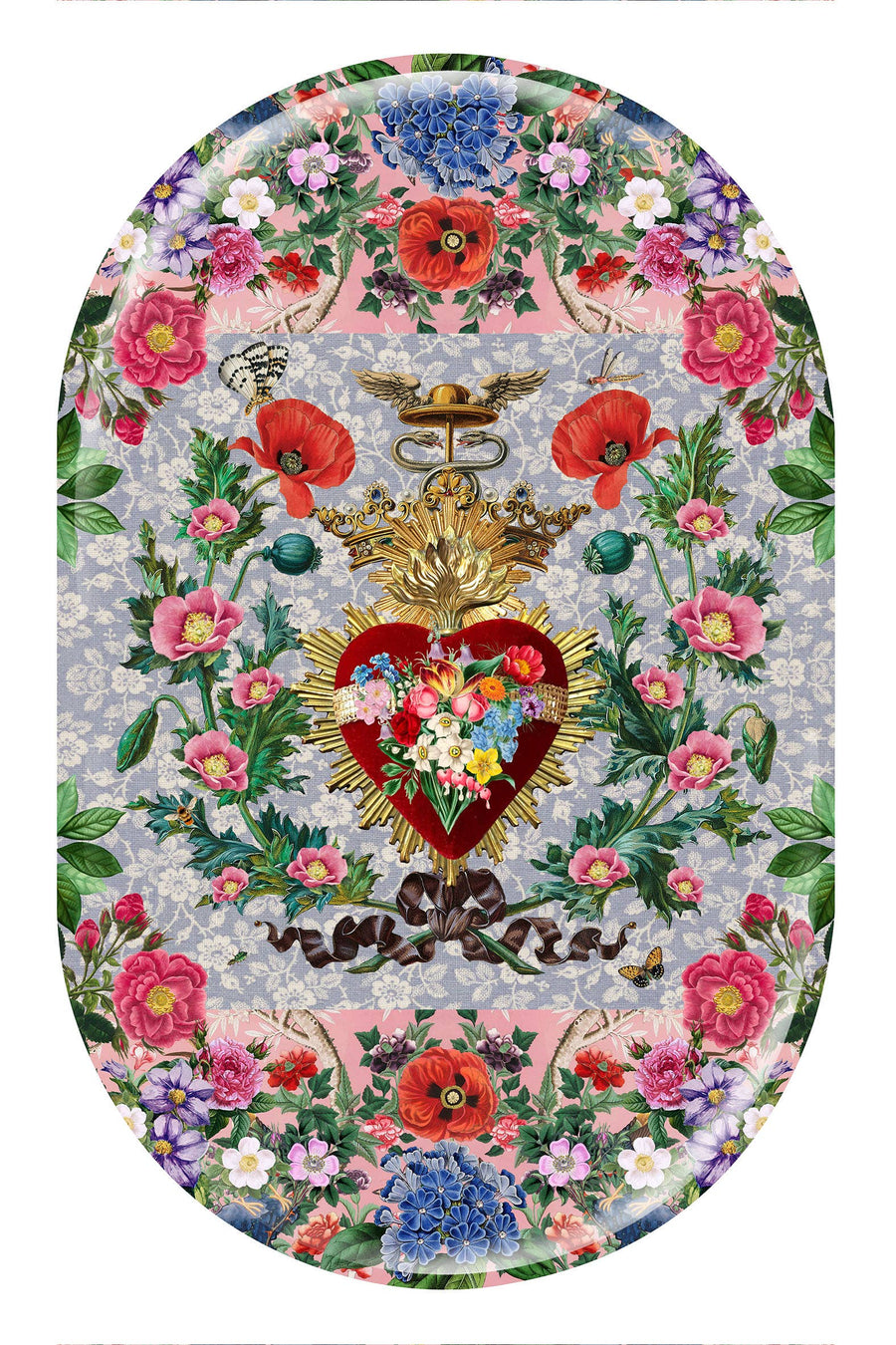 Ex-voto Oval Tray - Mouchkine - Twitchers Emporium Store