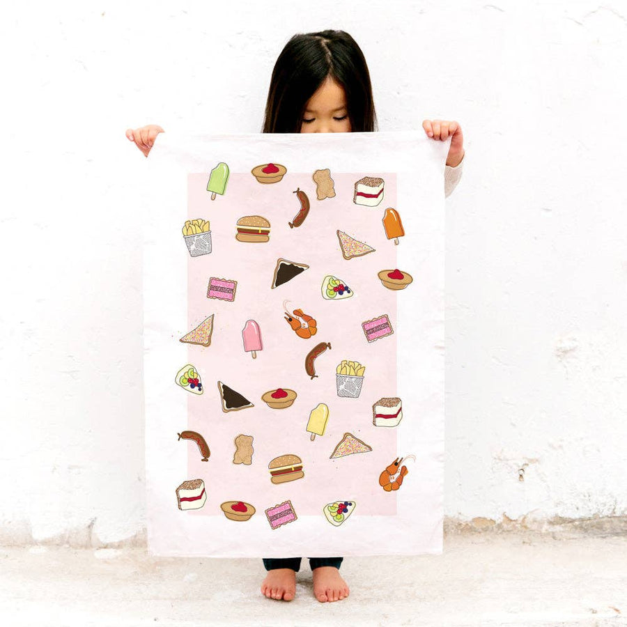 TEA TOWEL - AUSSIE FOODS - Twitchers Emporium Store