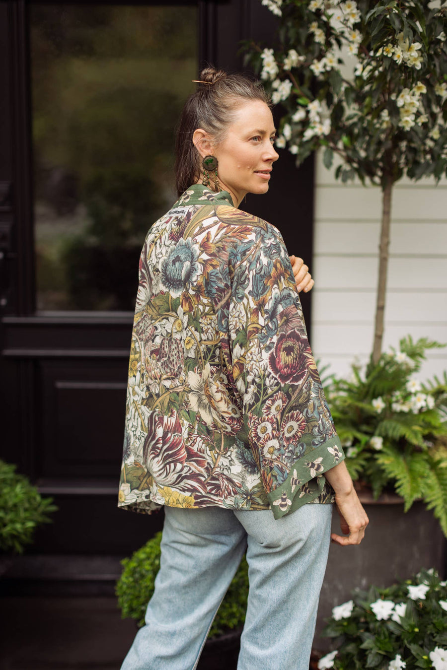 Love Grows Wild Cropped Kimono