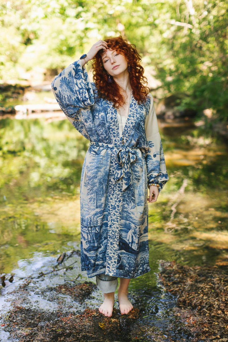 Let The Light In Kimono w/ Delft