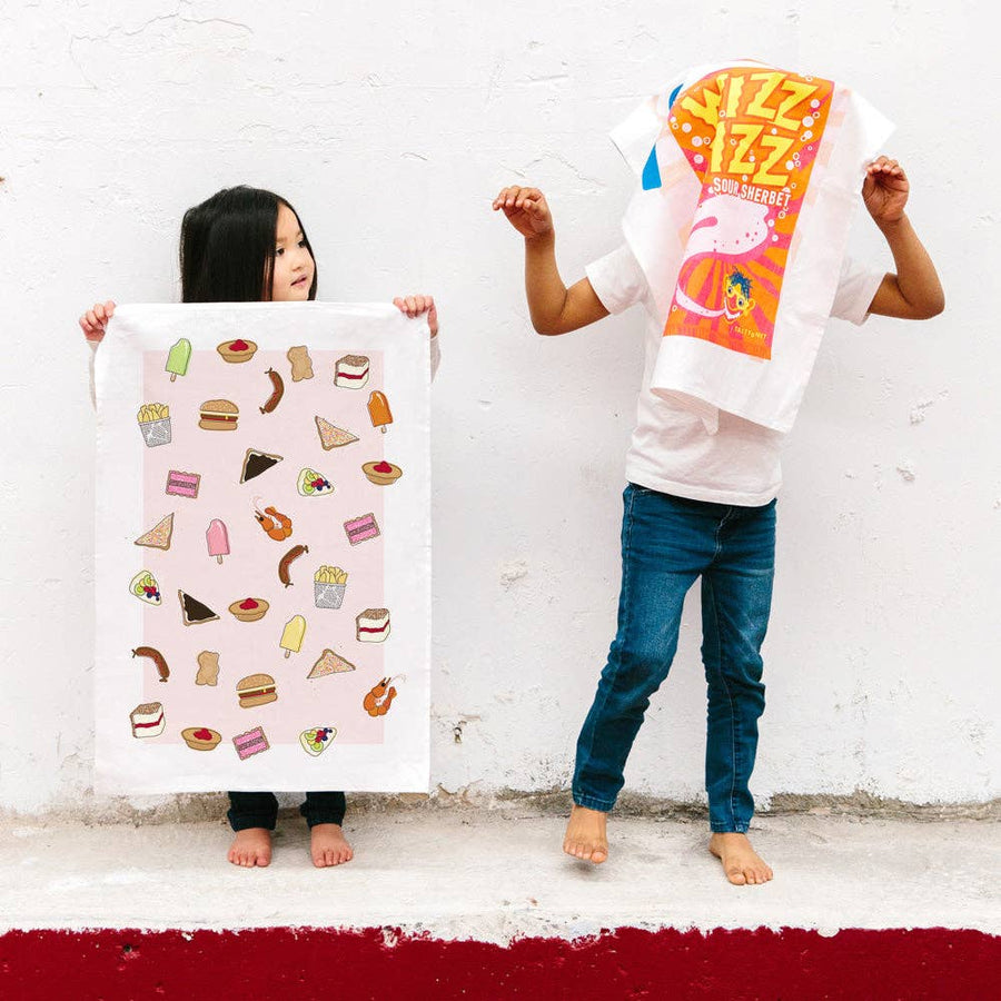 TEA TOWEL - AUSSIE FOODS - Twitchers Emporium Store