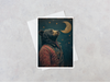 Moonlit Reverie Bear Blank Card - Twitchers Emporium Store