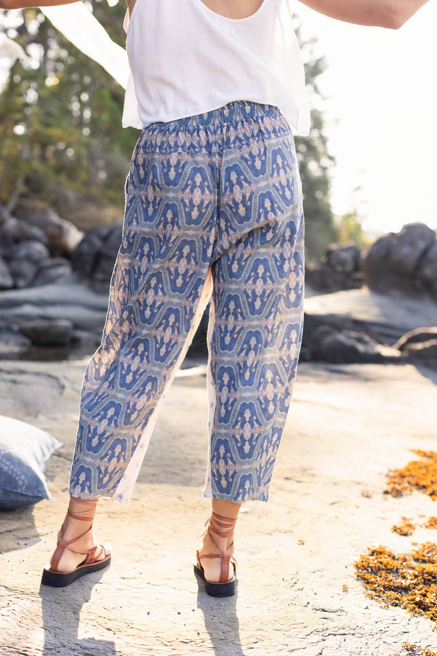 Head In The Clouds Linen Pants