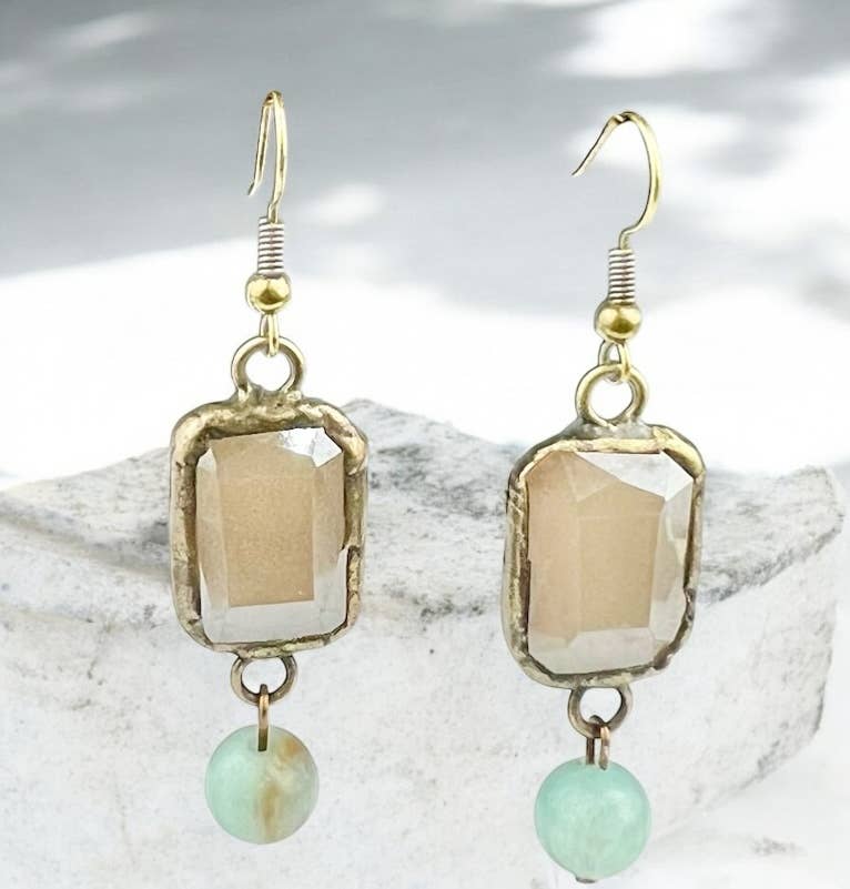 Aquamarine Earring