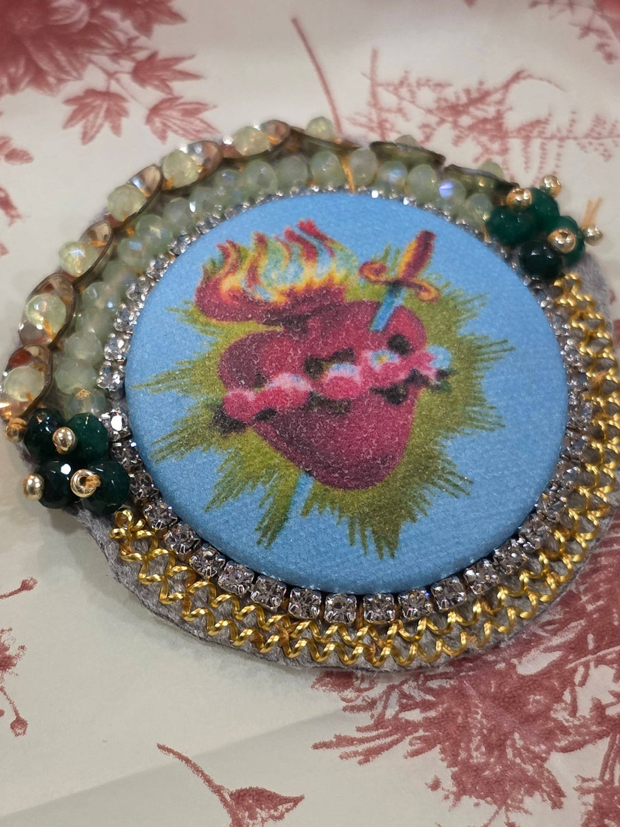 SACRED HEART POP - Blue