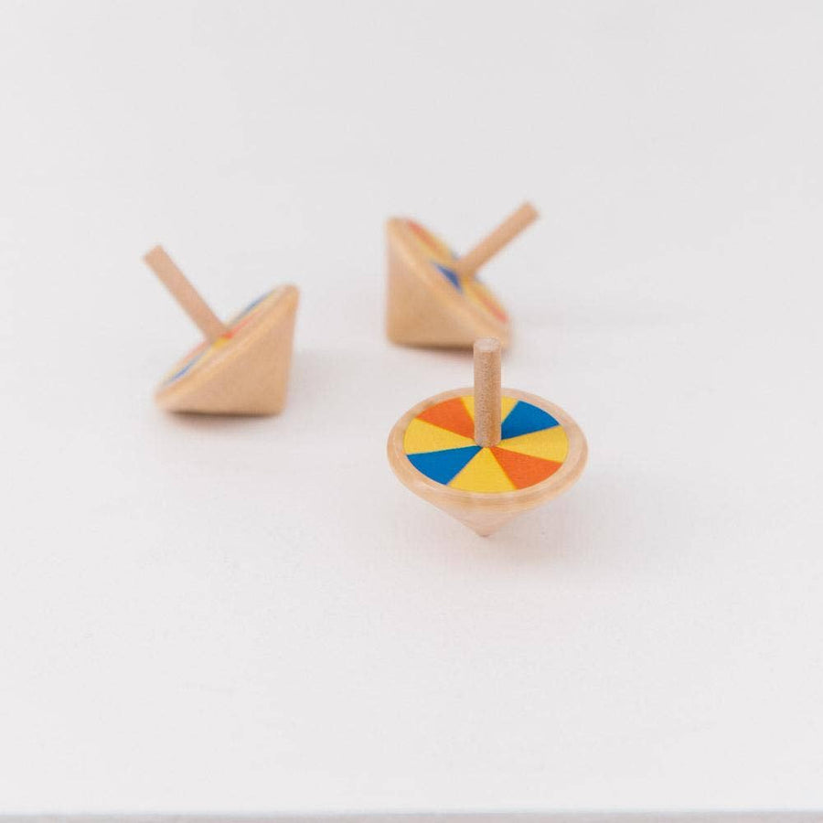 ICONIC WOODEN SPINNING TOP