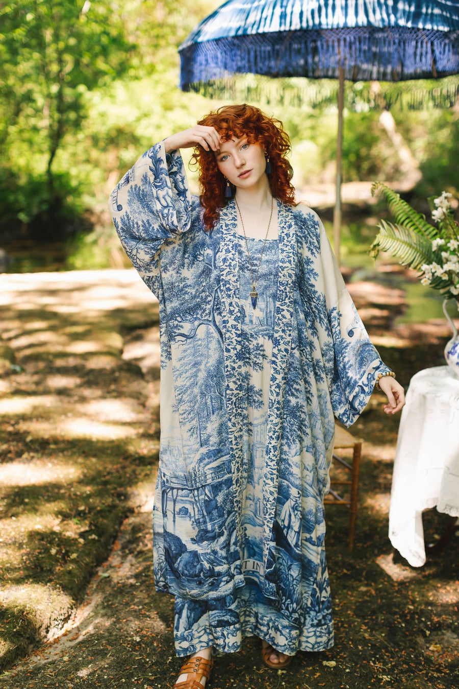 Let The Light In Kimono w/ Delft