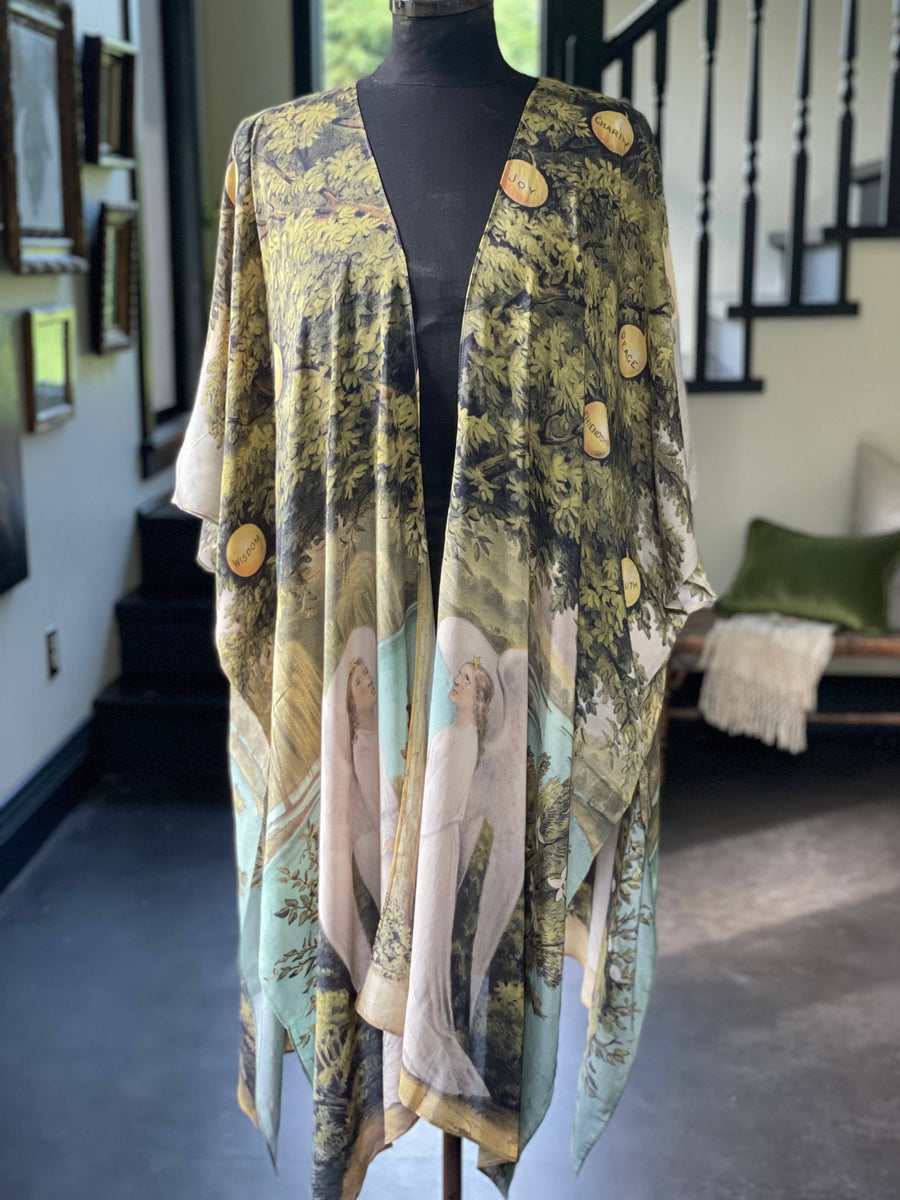 Tree of Life Kaftan Kimono - Twitchers Emporium Store