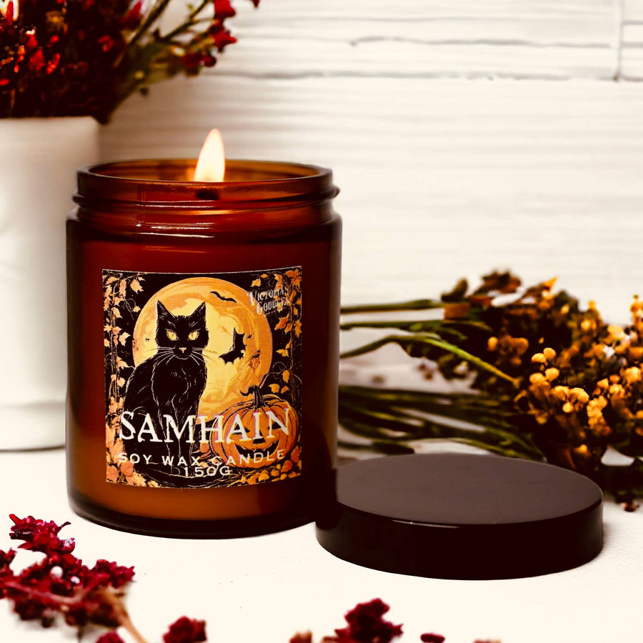 Samhain Sabbat Candle