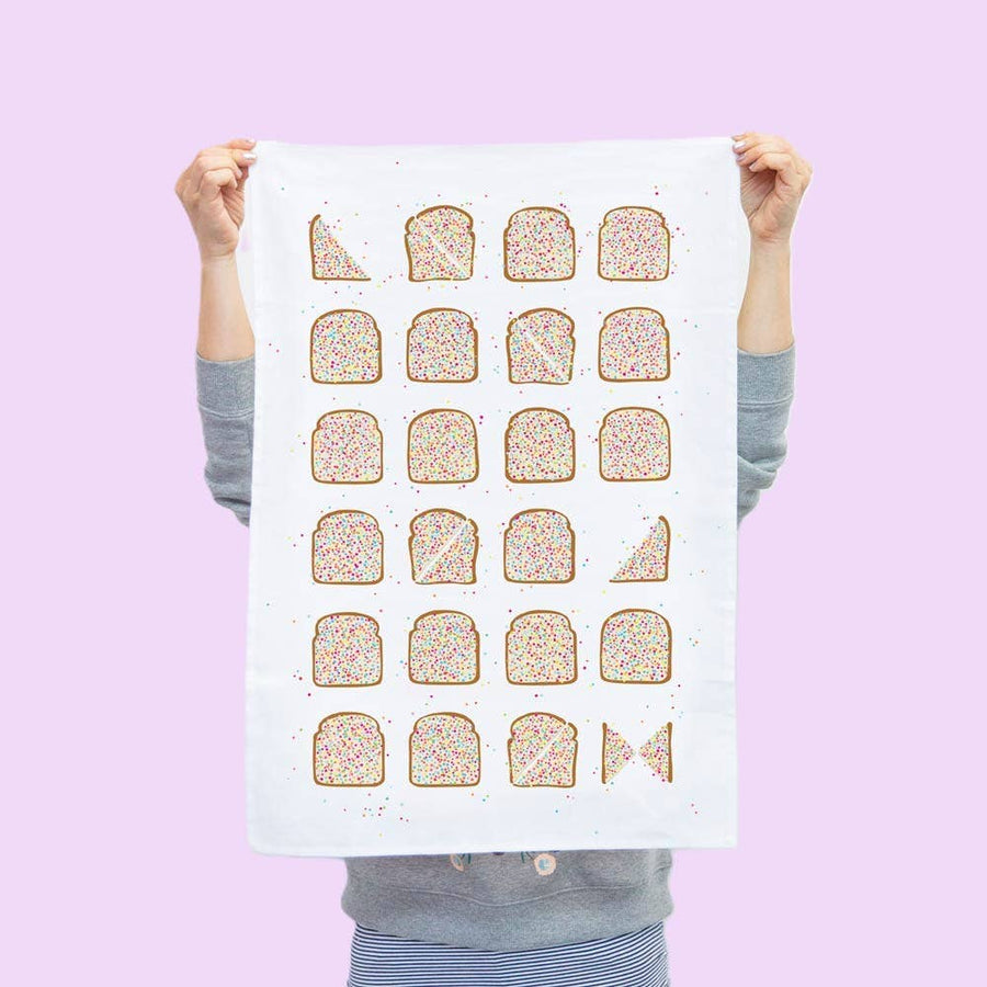 TEA TOWEL - FAIRY BREAD - Twitchers Emporium Store