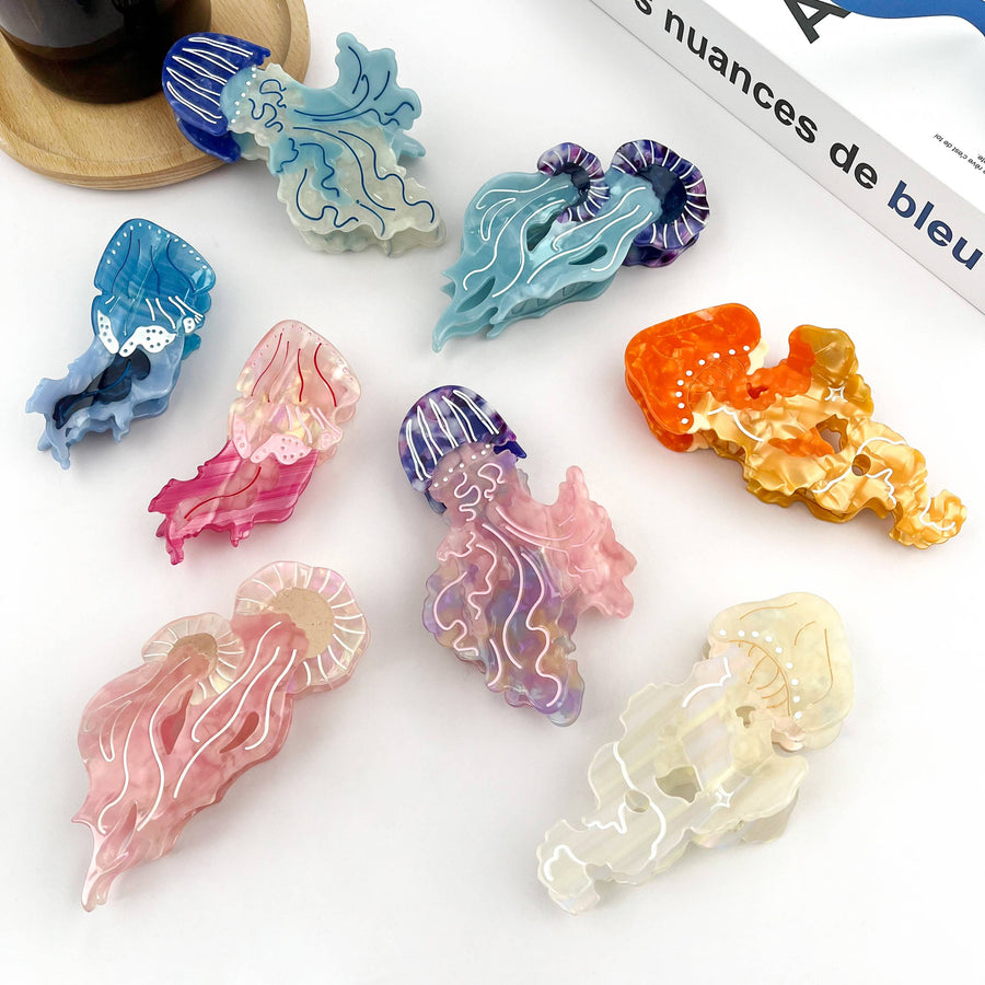 Jellyfish Claw Clip - Twitchers Emporium Store