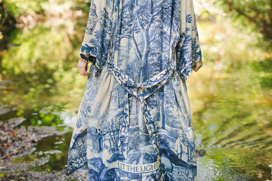 Let The Light In Kimono w/ Delft