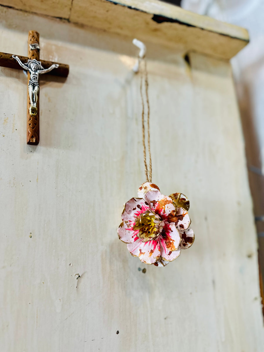 Tin Flower Dangles - Twitchers Emporium Store