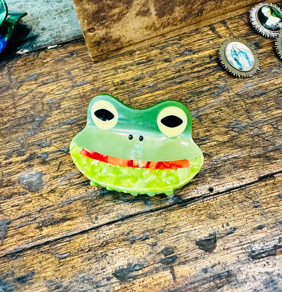 SALE - Frog Hair clip