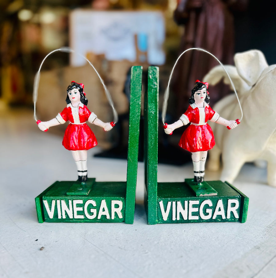 Skipping Girl Bookends