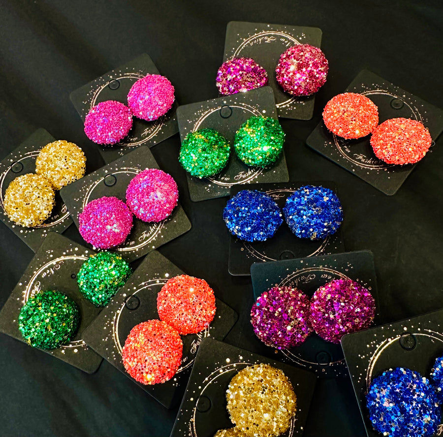 Glitter Buttons